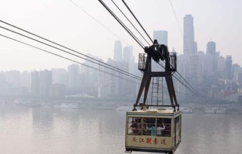 Yangtze River cableway