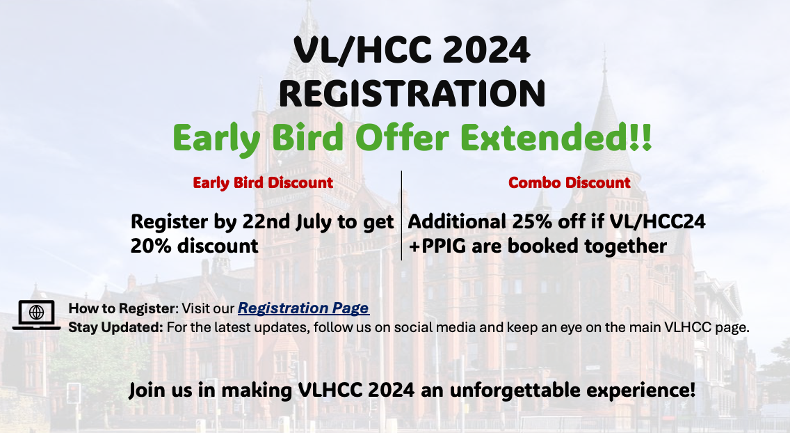 Registration Flyer VLHCC - Early Bird Offer Extended