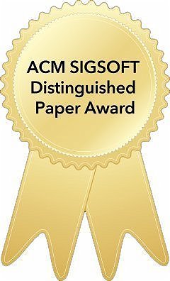 ACM SigSoft Distinguished Paper Award